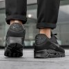 Buty sneakersy Nike Air Max 90 męskie czarne sportowe